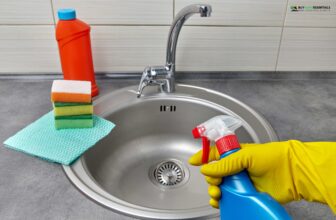 how to clean kitchen sink drain